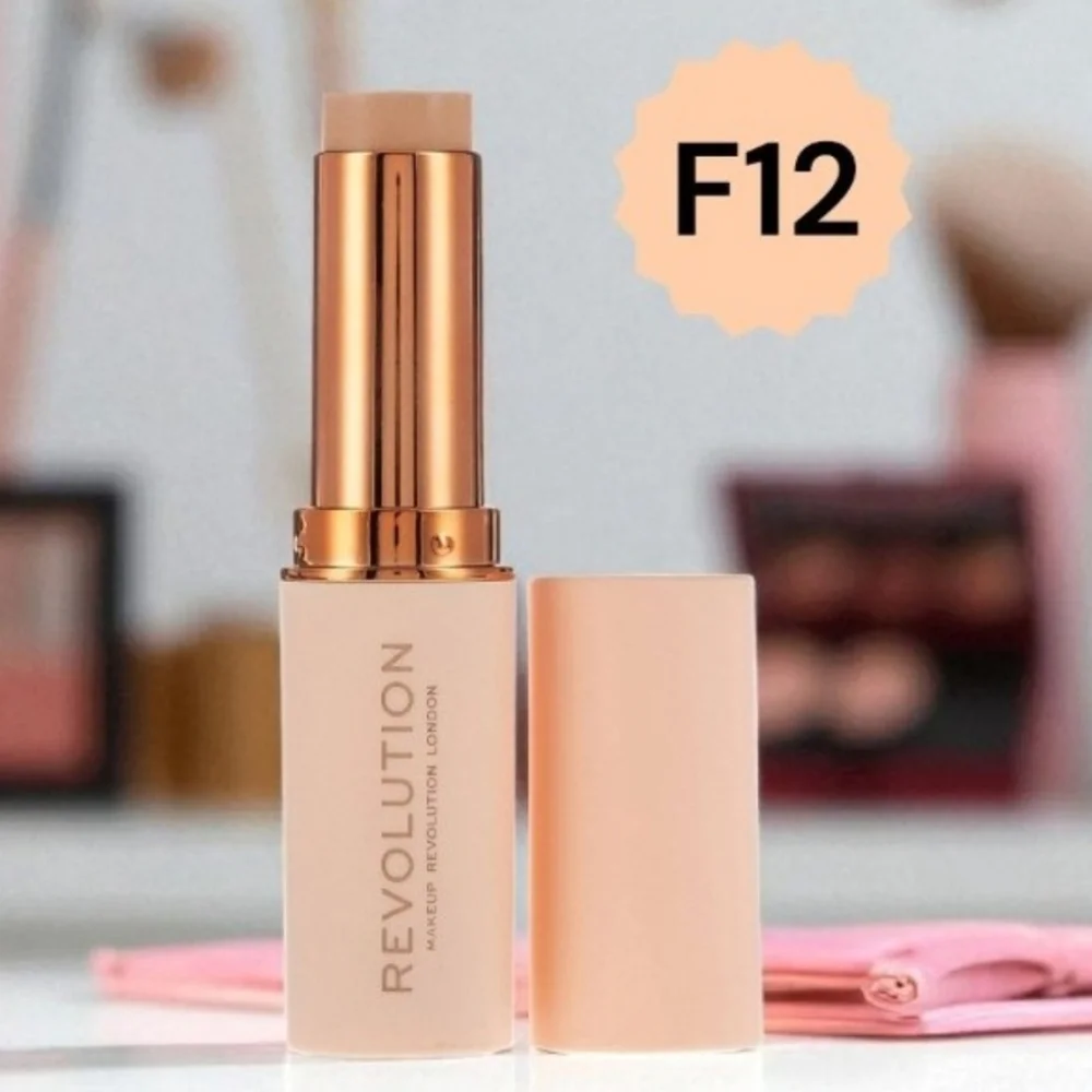 Makeup Revolution Cream‎ Foundation Stick - F12 NIP